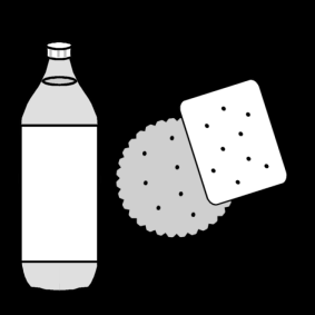 boisson et biscuit